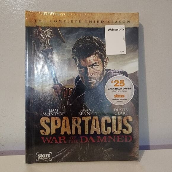Spartacus: War of the Damned (DVD, 2013) Complete 3rd Season - New - Picture 1 of 2